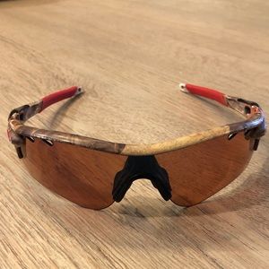 Oakley Camo/Red Sunglasses w/ M30 Lenses